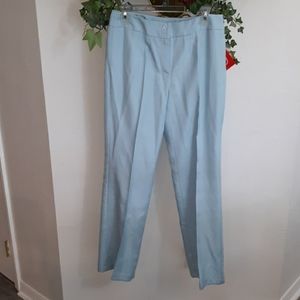 Oscar by Oscar de la Renta ice blue pants
